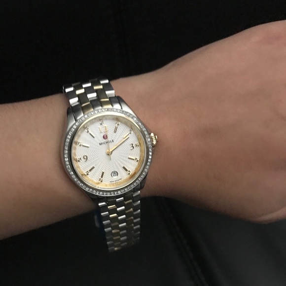 Michele Belmore Diamond watch - Picture 8 of 11